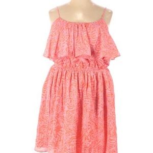 Lily for Target orange and pink dress. Size medium. So cute!